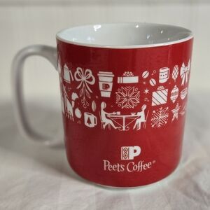 Peet's Coffee Holiday Mug - "Tis The Season"